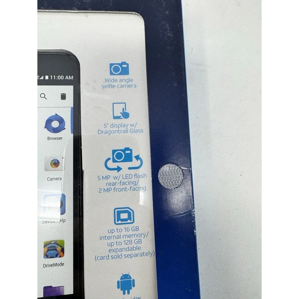 Brand New, AT&T Prepaid Alcatel Cameox Phone